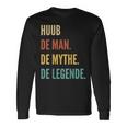 Dutch First Name Huub 長袖Tシャツ ギフトのアイデア