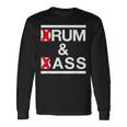Rum And Ass Lovers Drum & Bass パロディ 皮肉なスローガン 長袖Tシャツ ギフトのアイデア