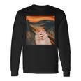 cared Hamster Memecream グラフィックtシャツ レディース メンズ 長袖Tシャツ ギフトのアイデア