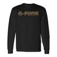 G-Funk 70年代のサウンドにインスパイアされたレトロヴィンテージ 長袖Tシャツ ギフトのアイデア