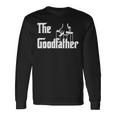 The Goodfather 父の日 ギフト グラフィック ホワイト 長袖Tシャツ ギフトのアイデア