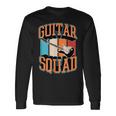 Guitarquad マッチング レトロ ヴィンテージスタイル ギターバンド 長袖Tシャツ ギフトのアイデア