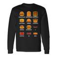 Ham Burgers Hamhamham Burburbur ハンバーガー大学 長袖Tシャツ ギフトのアイデア