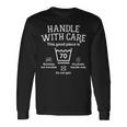 Handle With Care This Good Piece Is 70 70年 70歳の誕生日 長袖Tシャツ ギフトのアイデア