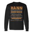 Hann Completely Unexplainable Notices Everything But Won’T Say It Name Long Sleeve T-Shirt Gifts ideas