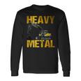 Heavy Equipment Operator Excavator Construction Backhoe 長袖Tシャツ ギフトのアイデア