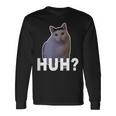 Huh Cat Meme 長袖Tシャツ ギフトのアイデア