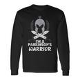 I'm A Parkinson's Warrior パーキンソン病啓発 長袖Tシャツ ギフトのアイデア