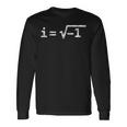 Imaginary Number I 長袖Tシャツ ギフトのアイデア