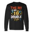 It's My 10Th Birthday シャツ ダブルディジット 10歳 男の子 長袖Tシャツ ギフトのアイデア