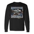 Italian Brainrot Bombardino Crocodilo 長袖Tシャツ ギフトのアイデア