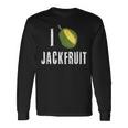 Jackfruit ビーガン ベジタリアン ジャック フルーツ 植物 フード ダイエット ケト 長袖Tシャツ ギフトのアイデア