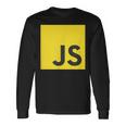 Javascript Js React AngularjsueJs NodeJs プログラマーオタク 長袖Tシャツ ギフトのアイデア
