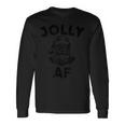 Jolly Af サンタクロース おもしろ クリスマス ジョリー Af 長袖Tシャツ ギフトのアイデア