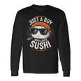 Just A Boy Who Lovesushis ushi Lover キッズ ボーイズ ティーン 長袖Tシャツ ギフトのアイデア