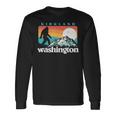 Kirkland Washington Retro 80S Bigfoot 長袖Tシャツ ギフトのアイデア