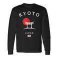 Kyoto Japón Bandera Japonesa Kyoto Palacio Imperial Recuerdo Camiseta de manga larga Ideas de regalos