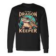 Leopard Gecko Crested Lizard Reptiles Lovers 長袖Tシャツ ギフトのアイデア
