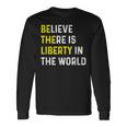 Be The Liberty Libertarian Activist Anarchy Ancap Minarchist 長袖Tシャツ ギフトのアイデア
