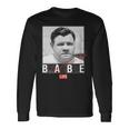 Life Picture Collection _ ベーブ ルース2 _ 野球 長袖Tシャツ ギフトのアイデア