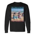Los Traleritos Y Las Traleritas イタリアのブレインロットモンスター 長袖Tシャツ ギフトのアイデア