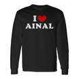 I Love Ainal 私は愛する Ainal 長袖Tシャツ ギフトのアイデア