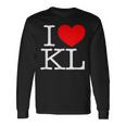 I Love ハート Kl 長袖Tシャツ ギフトのアイデア