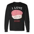 I Loveushi I Loveushi Japan Food 巻にぎり魚 長袖Tシャツ ギフトのアイデア