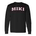 Miki Japan Nihon 日本 ミキ Miki 長袖Tシャツ ギフトのアイデア