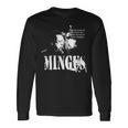 Mingus Jazz Wisdom ベーシスト ミュージシャン 長袖Tシャツ ギフトのアイデア