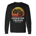 Monster Trucks Are My Jam シャツ モンスタートラック 面白い エンジン 長袖Tシャツ ギフトのアイデア