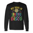 Myoul Is Disco ヴィンテージ 70年代 ダンシング レトロ ダンスミュージック 長袖Tシャツ ギフトのアイデア