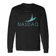 Nasdaq American Technology Index、証券取引所、金融 長袖Tシャツ ギフトのアイデア