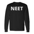 Neet 教育や雇用や訓練ではありません 長袖tシャツ 長袖Tシャツ ギフトのアイデア