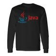 Nerdy Java コンピューター プログラマー プログラム 数学 教師 オタク 長袖Tシャツ ギフトのアイデア