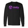 Nerdy Unity コンピュータープログラマー プログラム 数学 教師 オタク 長袖Tシャツ ギフトのアイデア