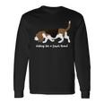 Nothing But A Basset Hound Dog Love For The Basset Baritone 長袖Tシャツ ギフトのアイデア
