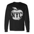 Nyc New York City シャツ レディース メンズ キッズ クール ビッグアップル 長袖Tシャツ ギフトのアイデア