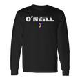 O'neill 名前 テキスト アイリッシュ 誕生日 スポーツ アイルランド 長袖Tシャツ ギフトのアイデア
