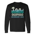 Ogopogo オカナガン湖 怪獣 生き物 かわいい かわいい クリプティッド 長袖Tシャツ ギフトのアイデア