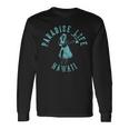 Paradise Life ハワイアロハフラガール ヴィンテージスタイル 長袖Tシャツ ギフトのアイデア