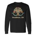 Pendleton Oregon Thunderbird Nw ネイティブアメリカン 長袖Tシャツ ギフトのアイデア