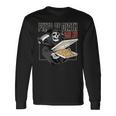 Pizza Of Death Pie Till I Die Grim Reaper Pizza Love 長袖Tシャツ ギフトのアイデア