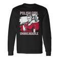 Polonia Polska Poland Polaca Bandera Camiseta de manga larga Ideas de regalos