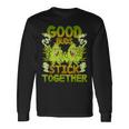 Pot Lovers マリファナ Good Budstick Together Cannabis Weed 長袖Tシャツ ギフトのアイデア
