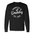 Promoted To Daddy 2025 長袖Tシャツ ギフトのアイデア