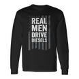 Real Drive Diesels 面白いディーゼル メカニック Usa トラッカー 長袖Tシャツ ギフトのアイデア