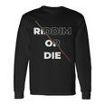 Riddim Or Die ダブステップギフト 長袖Tシャツ ギフトのアイデア