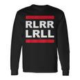 Rlrr Lrll シングルパラディドルドラム ルーディメント 長袖Tシャツ ギフトのアイデア
