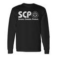 ScpecureContainProtect -Cp ファンデーション 2 長袖Tシャツ ギフトのアイデア